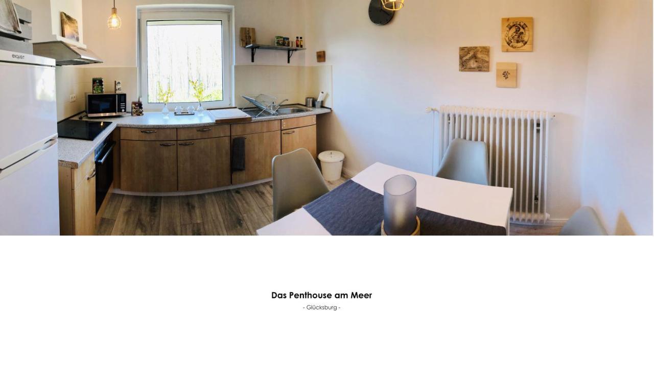 Das Penthouse Am Meer - Logenplatz An Der Foerde - Глюксбург Екстер'єр фото