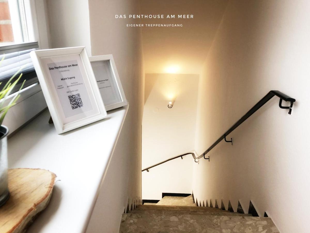 Das Penthouse Am Meer - Logenplatz An Der Foerde - Глюксбург Екстер'єр фото
