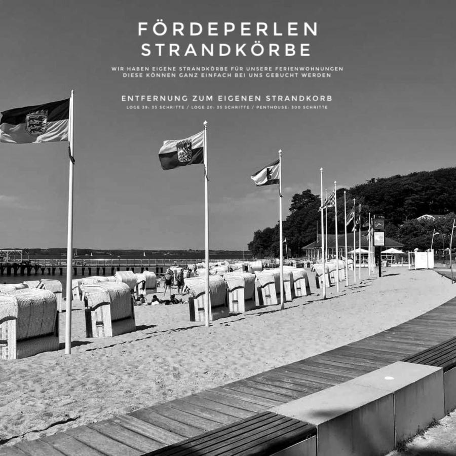 Das Penthouse Am Meer - Logenplatz An Der Foerde - Глюксбург Екстер'єр фото