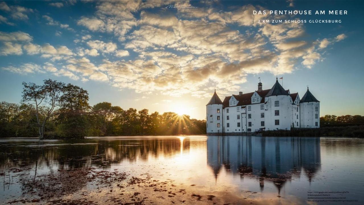 Das Penthouse Am Meer - Logenplatz An Der Foerde - Глюксбург Екстер'єр фото
